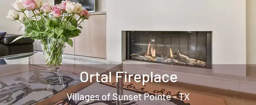 Ortal Fireplace Villages of Sunset Pointe - TX
