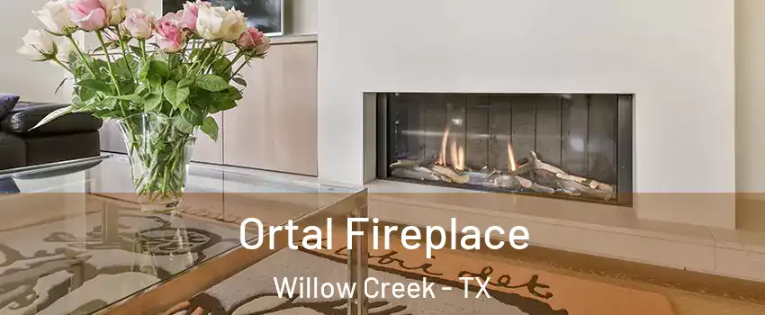 Ortal Fireplace Willow Creek - TX
