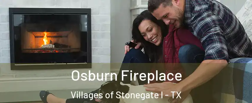 Osburn Fireplace Villages of Stonegate I - TX