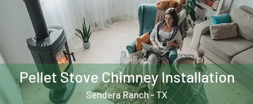 Pellet Stove Chimney Installation Sendera Ranch - TX