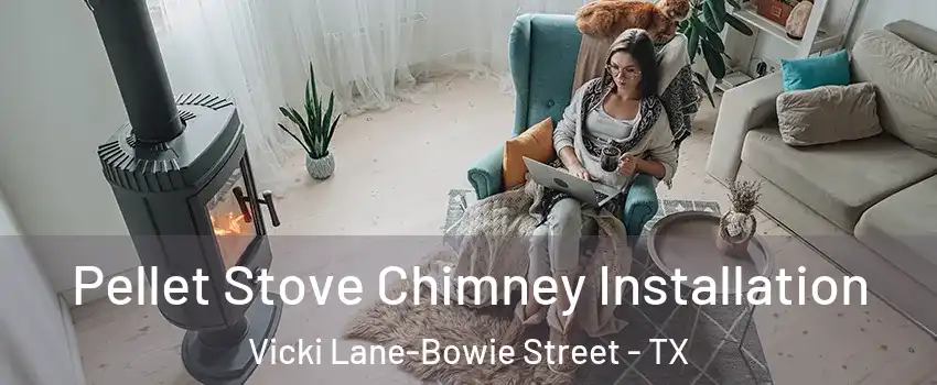 Pellet Stove Chimney Installation Vicki Lane-Bowie Street - TX