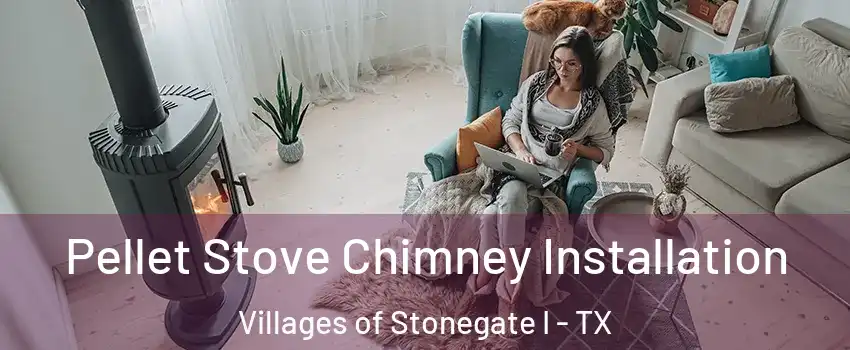 Pellet Stove Chimney Installation Villages of Stonegate I - TX
