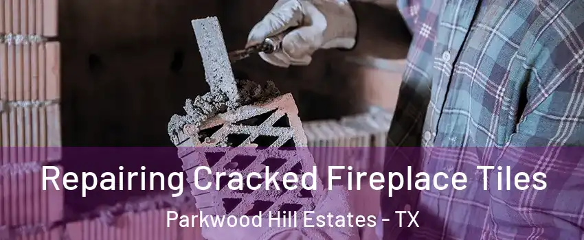 Repairing Cracked Fireplace Tiles Parkwood Hill Estates - TX